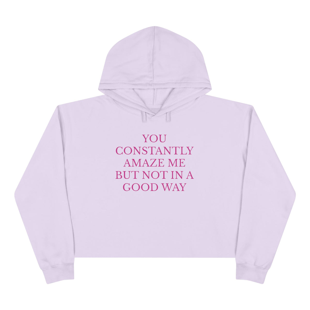 Spicier Nonna in a Crop Hoodie
