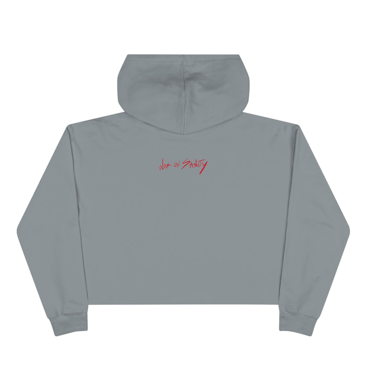 Spicier Nonna in a Crop Hoodie