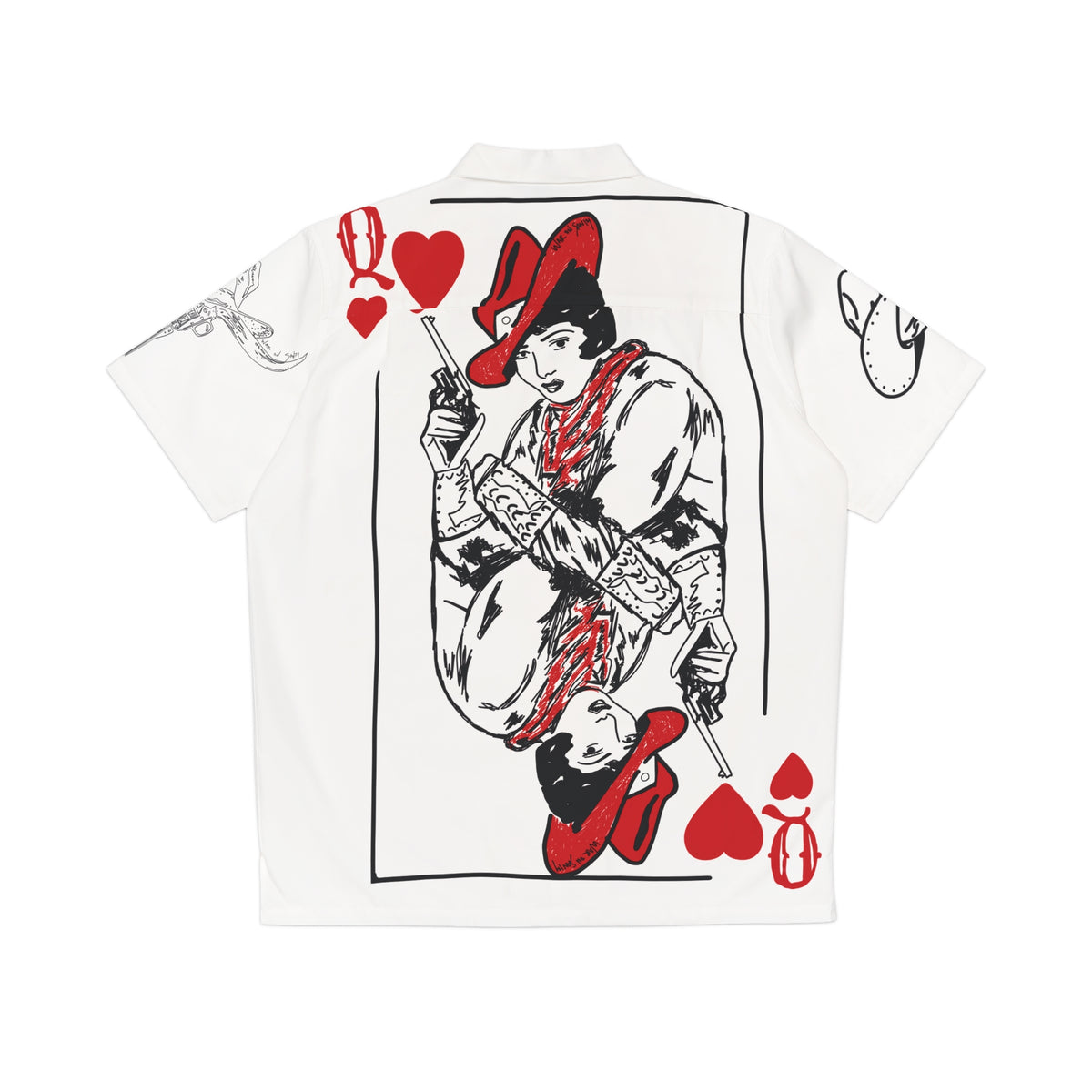 Marlboro Smoking Shirt (White)