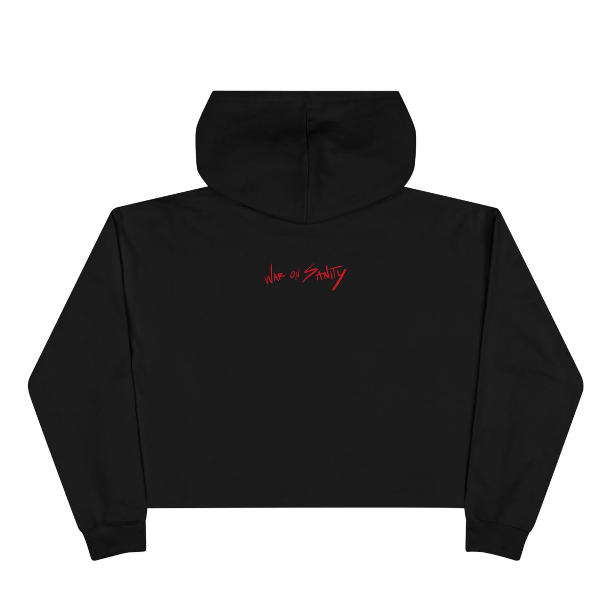 Spicier Nonna in a Crop Hoodie